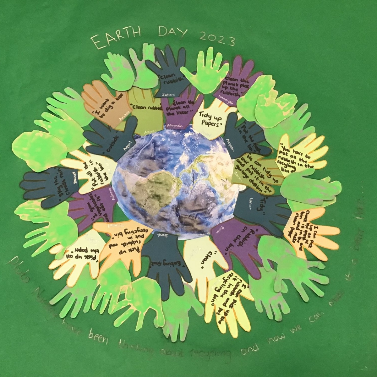 Blue Gate Fields Infant School - Earth Day 2023 -Recycling